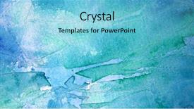  Presentation with turquoise - Slides featuring art modern - blue and turquoise watercolor background background and a light blue colored foreground