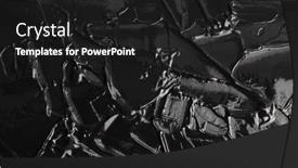  Presentation with abstract art oil painting - PPT theme featuring art-modern-oil-and-acrylic background and a dark gray colored foreground