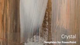  Presentation with abstract art oil painting - PPT layouts having art-modern-oil-and-acrylic background and a gray colored foreground