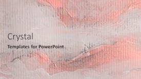  Presentation with abstract art oil painting - Presentation featuring art-modern-oil-and-acrylic background and a soft green colored foreground