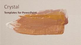  Presentation with abstract art oil painting - Presentation with art-modern-oil-and-acrylic background and a soft green colored foreground