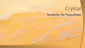  Presentation with pastel art - Presentation design having art-oil-and-acrylic-smear background and a blonde colored foreground