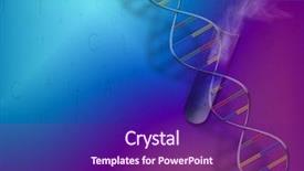  Presentation with dna - Cool new PPT layouts with art organisasi - science of dna dna strand backdrop and a violet colored foreground