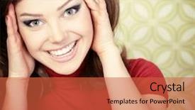  Presentation with 70s - Slides having green background closeup with free background and a tawny brown colored foreground