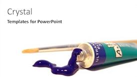  Presentation with art supplies - 