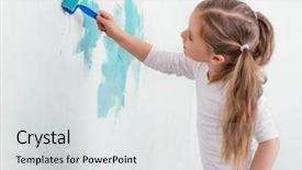  Presentation with new cold room storage - Audience pleasing PPT layouts consisting of art work - kid rolling wall with new backdrop and a light gray colored foreground