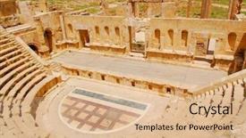  Presentation with greek architecture - Amazing presentation having artemi - greek and roman style architecture backdrop and a  colored foreground