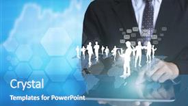  Presentation with article - Cool new presentation theme with article review - touch screen touch- tablet backdrop and a  colored foreground