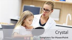  Presentation with cute - Presentation theme having articulatons - picture of cute little girl background and a light gray colored foreground