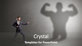  Presentation with young black couples hiking - Audience pleasing slides consisting of artifice - young karate man fighting backdrop and a gray colored foreground