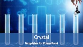  Presentation with artificial intelligence - Cool new PPT layouts with artificial intelligence concept with businesswoman backdrop and a ocean colored foreground