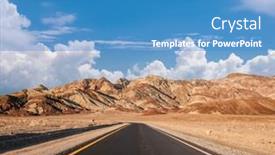  Presentation with death - Theme having artist-s-drive-in-death background and a teal colored foreground