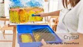  Presentation with paint art - 