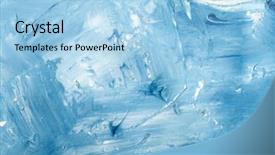  Presentation with abstract blue texture - Presentation enhanced with artistic abstract oil white background and a light blue colored foreground