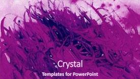  Presentation with artistic - PPT layouts with artistic-background background and a violet colored foreground