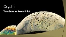  Presentation with artistic - Amazing presentation theme having artistic-colorful-background-photo-taken backdrop and a black colored foreground