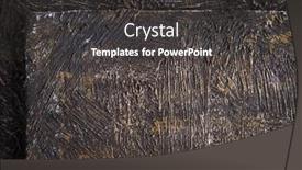  Presentation with artistic - Colorful slide deck enhanced with artistic grunge background for copy space inscriptions backdrop and a dark gray colored foreground