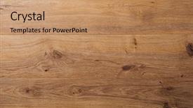  Presentation with floor - Amazing PPT theme having artistic panel - wooden laminate floor texture backdrop and a coral colored foreground