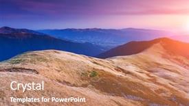  Presentation with world war 1 history - Cool new PPT layouts with artistic picture beauty world warm backdrop and a  colored foreground