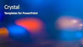  Presentation with urban design - Amazing presentation design having artistic style - defocused urban abstract backdrop and a dark gray colored foreground