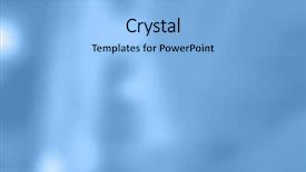  Presentation with urban design - Audience pleasing PPT theme consisting of artistic style - defocused urban abstract backdrop and a light blue colored foreground