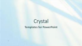  Presentation with artistic - Amazing slide deck having artistic style - shadow and lighting backdrop and a sky blue colored foreground