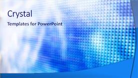  Presentation with urban design - Audience pleasing slide set consisting of artistic style defocused urban abstract backdrop and a sky blue colored foreground