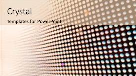  Presentation with urban design - Presentation consisting of artistic style defocused urban abstract background and a lemonade colored foreground