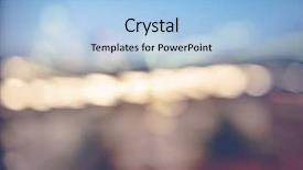  Presentation with colorful impressionist style artistic color - Theme consisting of artistic style-shadow and lighting background and a light blue colored foreground