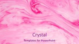  Presentation with abstract watercolor - Theme featuring artistic watercolor splash effect - abstract colored marble background stains background and a lemonade colored foreground