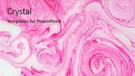  Presentation with abstract teal color - Cool new slide set with artistic watercolor splash effect - abstract colored marble background stains backdrop and a  colored foreground