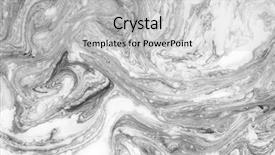  Presentation with marble - Beautiful theme featuring artistic watercolor splash effect - abstract monochrome marble background stains backdrop and a light gray colored foreground