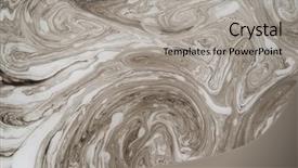  Presentation with black stain abstract watercolour - Amazing slide deck having artistic watercolor splash effect - abstract monochrome marble background stains backdrop and a light gray colored foreground