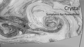  Presentation with marble - PPT theme consisting of artistic watercolor splash effect - abstract monochrome marble background stains background and a light gray colored foreground