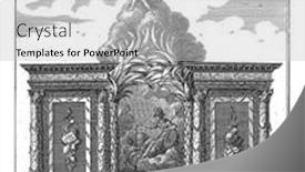  Presentation with decoration - PPT theme enhanced with arts-and-sciences-decoration background and a light gray colored foreground