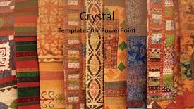  Presentation with culture - Slides consisting of arts culture - colorful textiles background and a red colored foreground
