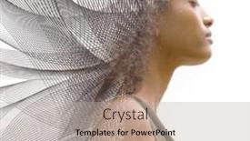  Presentation with artwork - Slide set consisting of artwork-created-by-combining background and a light gray colored foreground