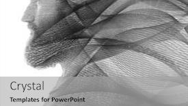  Presentation with artwork - Slide deck consisting of artwork-created-by-combining background and a light gray colored foreground