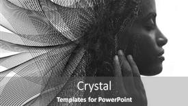  Presentation with artwork - Slides enhanced with artwork-created-by-combining background and a dark gray colored foreground