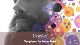  Presentation with artwork - Amazing theme having artwork-created-by-combining backdrop and a violet colored foreground