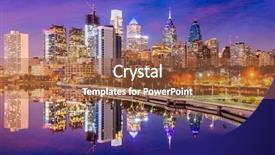  Presentation with philadelphia - Theme featuring ascension - philadelphia pennsylvania usa skyline background and a red colored foreground