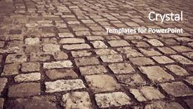  Presentation with dublin - Presentation with asett - cobblestone road in dublin ireland background and a  colored foreground