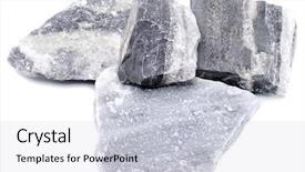  Presentation with marble - Presentation consisting of asett - marble stone heap pile isolated background and a lemonade colored foreground