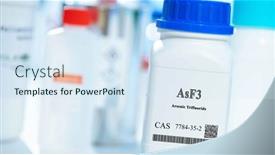  Presentation with packaging plastic - Theme enhanced with asf3-arsenic-trifluoride-cas-7784 background and a sky blue colored foreground