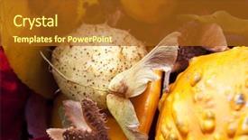  Presentation with detox green smoothies still life - Amazing PPT theme having ash gourd - autumn still life arrangement yellows backdrop and a  colored foreground