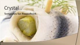  Presentation with ash wednesday - PPT layouts enhanced with ash wednesday - herring rollmops background and a lemonade colored foreground