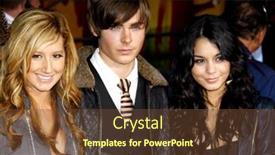  Presentation with release - Presentation having ashley-tisdale-zac-efron background and a tawny brown colored foreground
