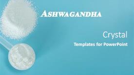  Presentation with cognitive function - PPT theme having ashwagandha-nootropics-or-smart-drugs background and a light blue colored foreground