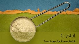  Presentation with ashwagandha - Cool new slide deck with ashwagandha-root-aka-indian-ginseng backdrop and a gold colored foreground