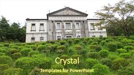  Presentation with preserved - Beautiful slides featuring asia brewery - imperial palace chiyoda-ku tokyo built backdrop and a tawny brown colored foreground